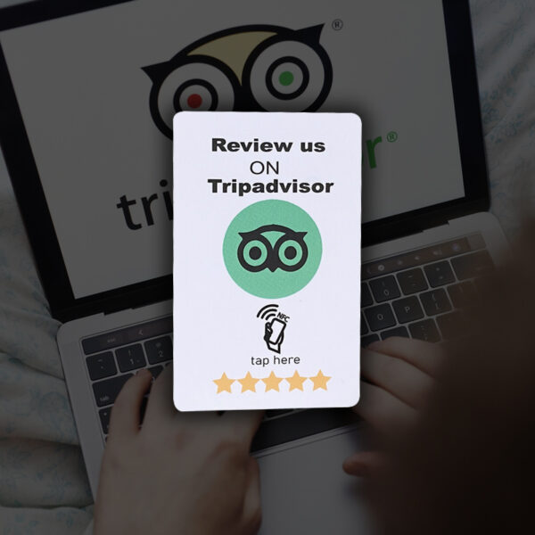 Trip Advisor Review NFC Tap Cards