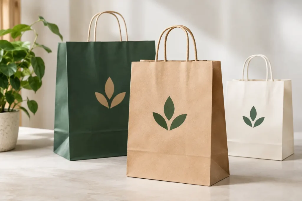Branded Paper Bags That Put Your Brand to Work