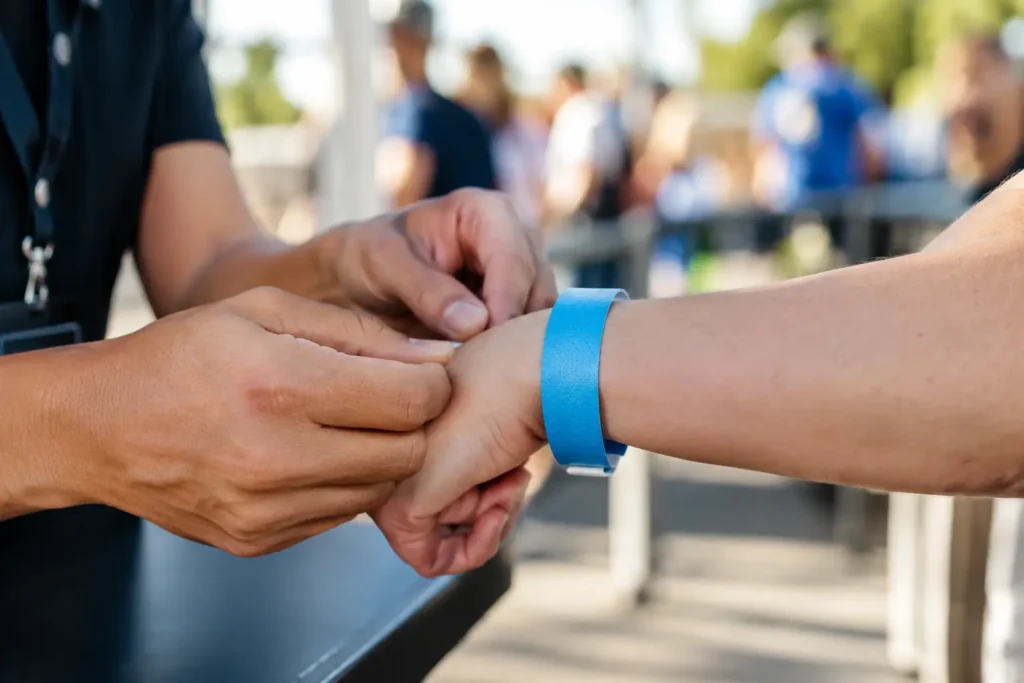 Printed Event Wristbands That Keep Events Moving
